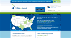 Desktop Screenshot of milesformesothelioma.org